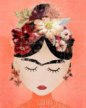 'Frida (Peach Version)' by Treechild