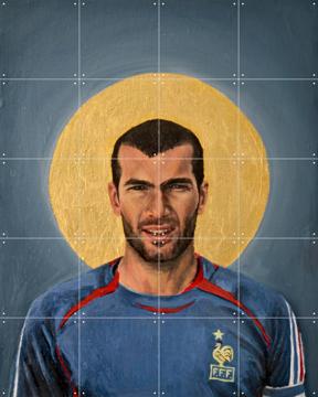'Zinedine Zidane' by David Diehl