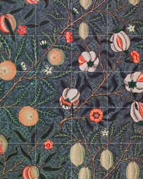 'Fruit blue' par William Morris & Victoria and Albert Museum