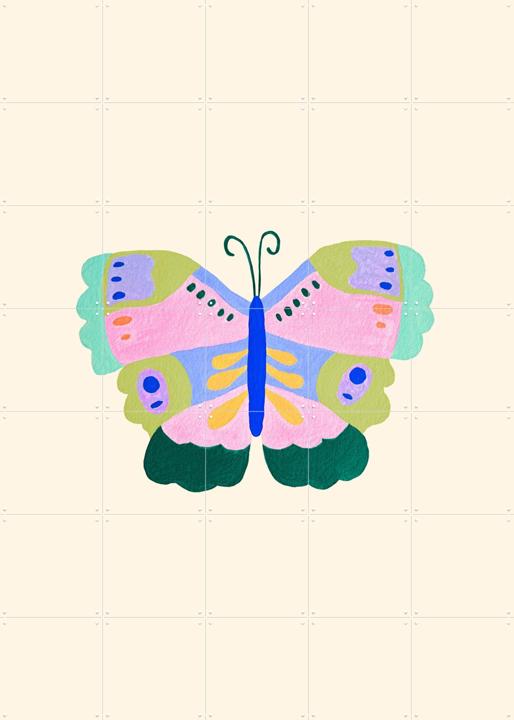 Floral Fantasy Butterfly