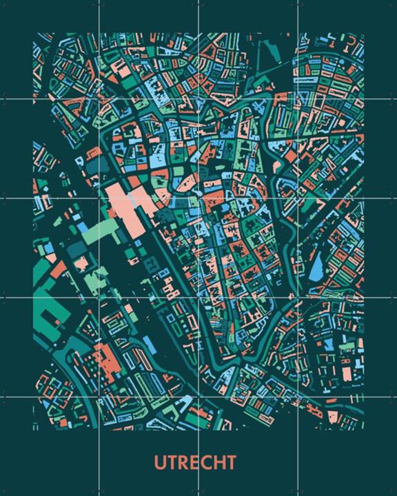 Utrecht Mozaïek Teal
