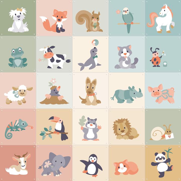 Green Baby Collagebox