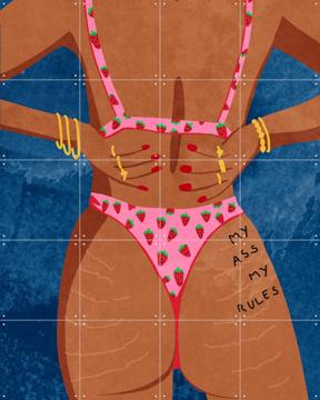 'My Ass My Rules' von Raissa Oltmanns