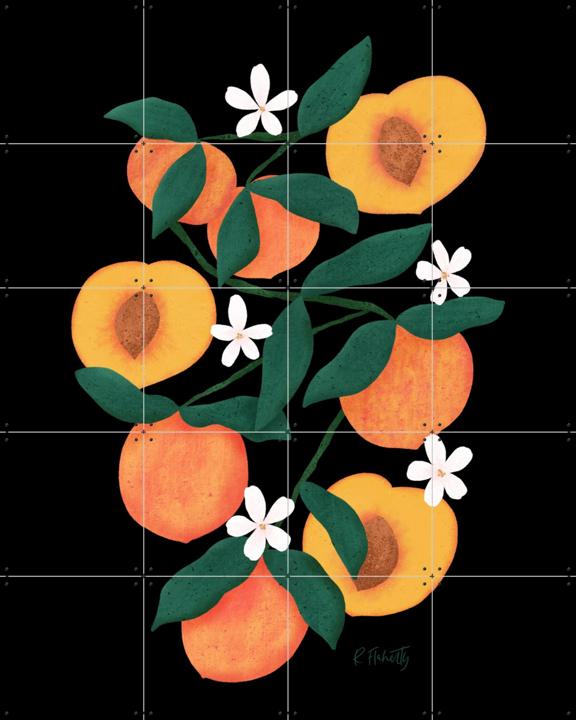 Summer Peaches black