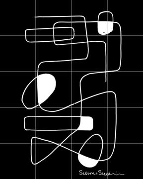 'Linework black' van Sefton & Segedin