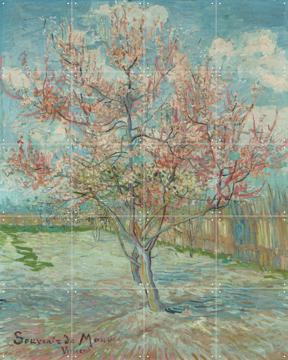 'Pink Peach Tree' by Vincent van Gogh (1853 - 1890) & Kröller-Müller Museum
