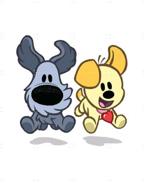 'Woezel & Pip Rennen' von Woezel & Pip & Van Hoorne Studios