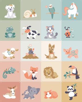 'Green Baby Collage Box' by Eline Pellinkhof