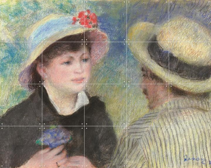 Boating Couple (said to be Aline Charigot and Renoir)