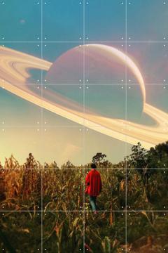 'Saturn View' van Fran Rodriguez