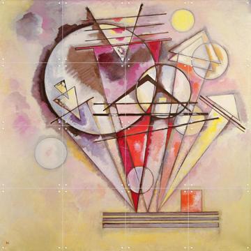 'On the Points - Wassily Kandinsky' by Kandinsky & Bridgeman Images