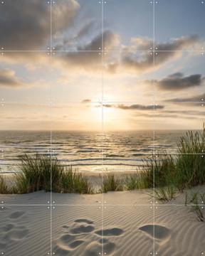 'Dune beach at sunset' par Jan Becke