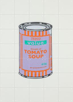 IXXI - Tomato Soup Can II by Banksy 