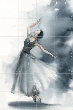 IXXI - Ballerina Blue 4 by Canot Stop Painting 