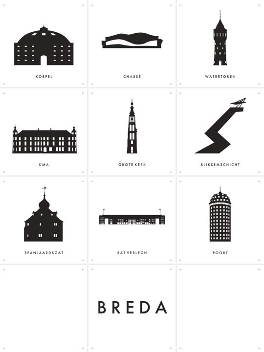 Breda Architecture Collage Box