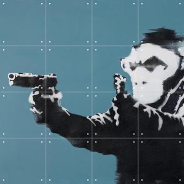 IXXI - Monkey Gun by Banksy 