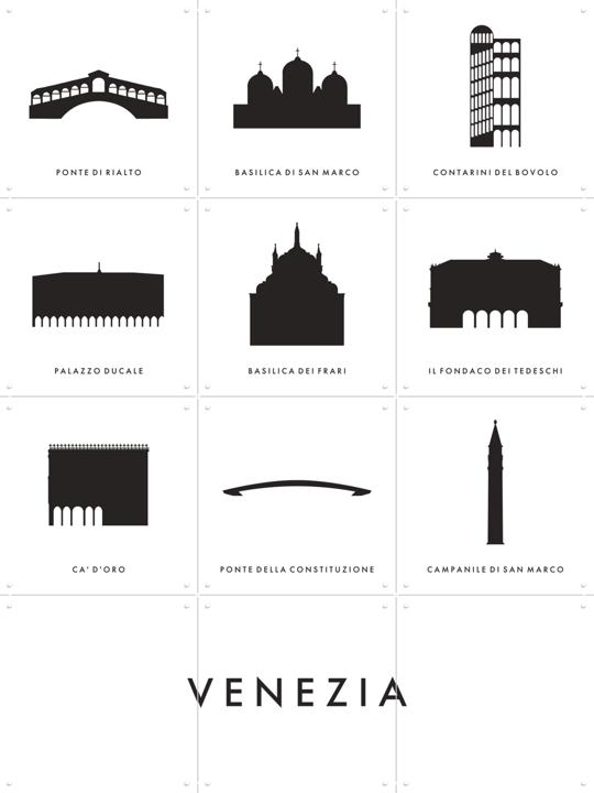 Venezia Architectuur Collage Box