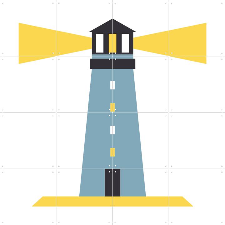 The Lighthouse - blue