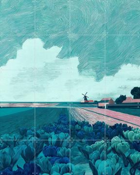 'Tulip Field 1' by Artclaud