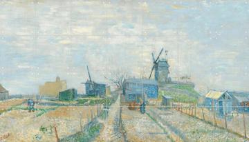IXXI - Montmartre Windmills and Allotments by Vincent van Gogh & Van Gogh Museum