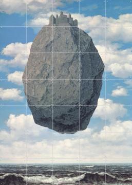 'Le Château Des Pyrénées (1959)' by Magritte & Standaard Uitgeverij