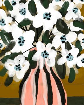 'Pastel Flower Impression No 9' van Treechild