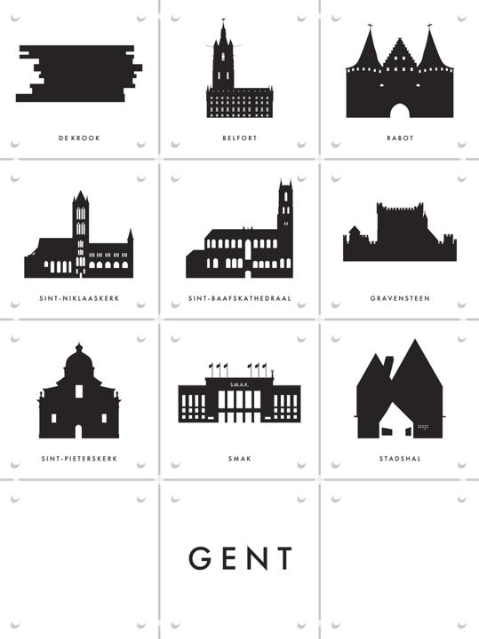 Gent Architecture Collage Box