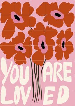 'You Are Loved' by Miho Art Studio