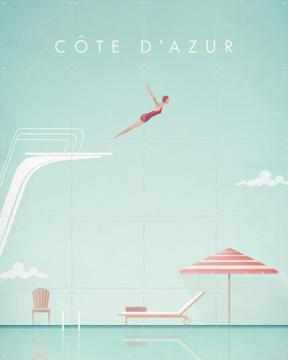 'Cote d'Azur' von Henry Rivers