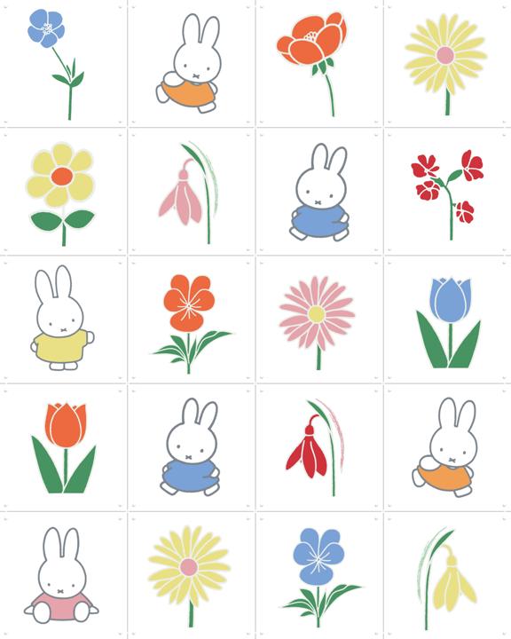 Miffy Flowers Collage Box