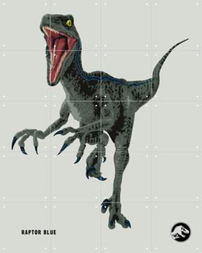 IXXI - Raptor Blue by Jurassic Park & Universal Pictures