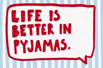 'Cozy Pyjama Wisdom' van Athene Fritsch