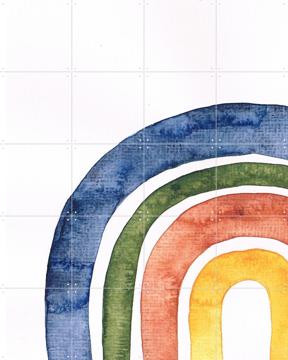 'Watercolor Rainbow' van BAINAI