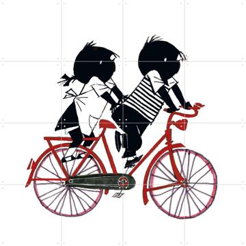 'The Red Bike' by Fiep Westendorp