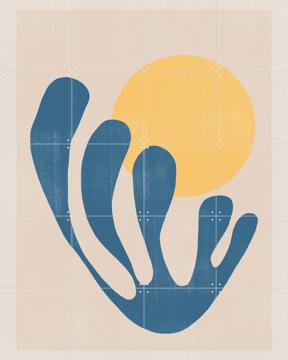 'Modern Plant No.1' van The Miuus Studio