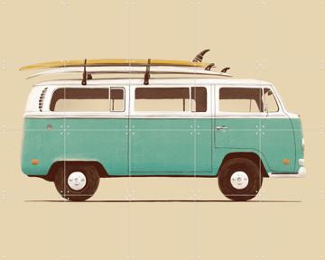 'Blue Van' van Florent Bodart