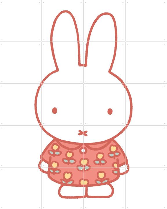 Miffy with Tulip Dress
