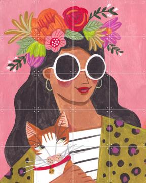 'Cat Lady' van Caroline Bonne Müller