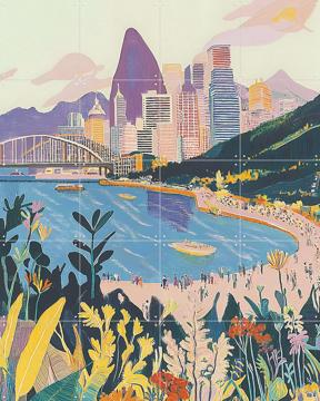 'City Beach' von Artclaud