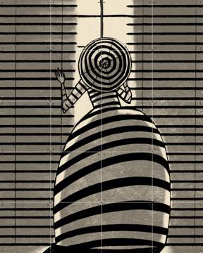 'Lady Umbrella' von Jeska Verstegen