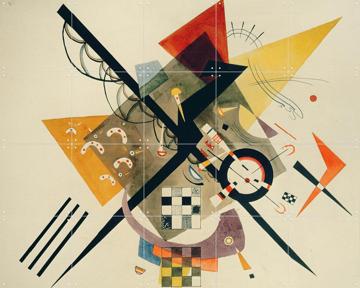 'Study for On White II' by Kandinsky & Bridgeman Images