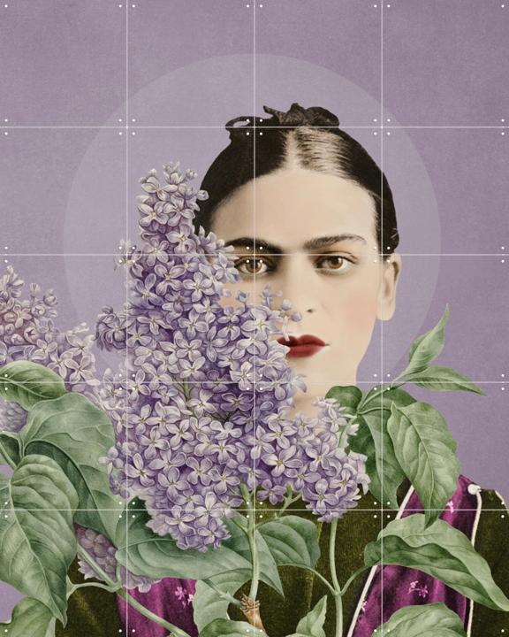 Frida in Bloom - Shadows and Lilacs