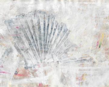 'Abstract Shell Painting' van Annick