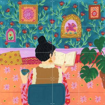 'Reading moment' by Kirsten Blom Art & Illustration