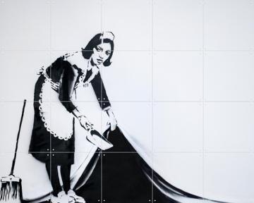 'Maid in London' von Banksy
