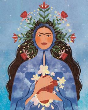 'Frida Kahlo' van Mirjam de Ruiter