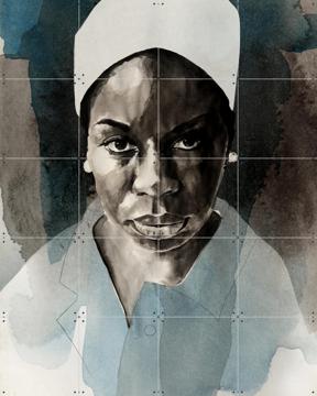 'Nina Simone' by David Diehl
