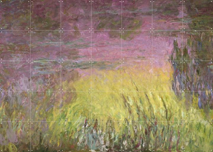 Les Nymphéas: Soleil couchant - Détail