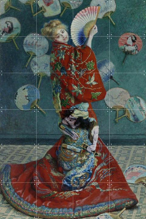La Japonaise (Camille Monet in Japanese Costume)