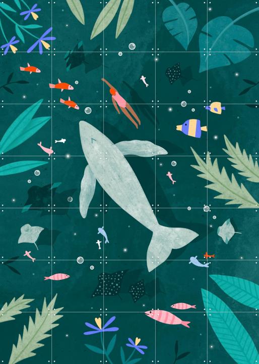 Swimming With A Whale